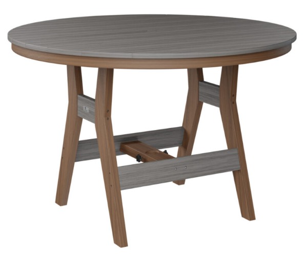 Berlin Gardens Harbor 48" Round Table Dining Height (Natural FInish)